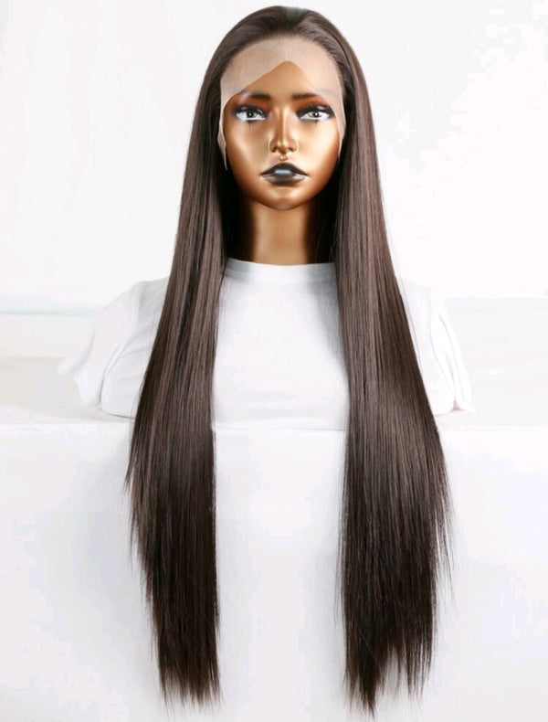 Lace Front Wig(human blend)